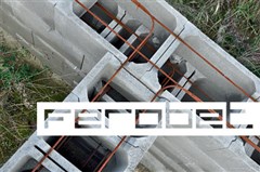 FEROBET Ztracené bednění 50- 50*50*25cm Standard Přírodní